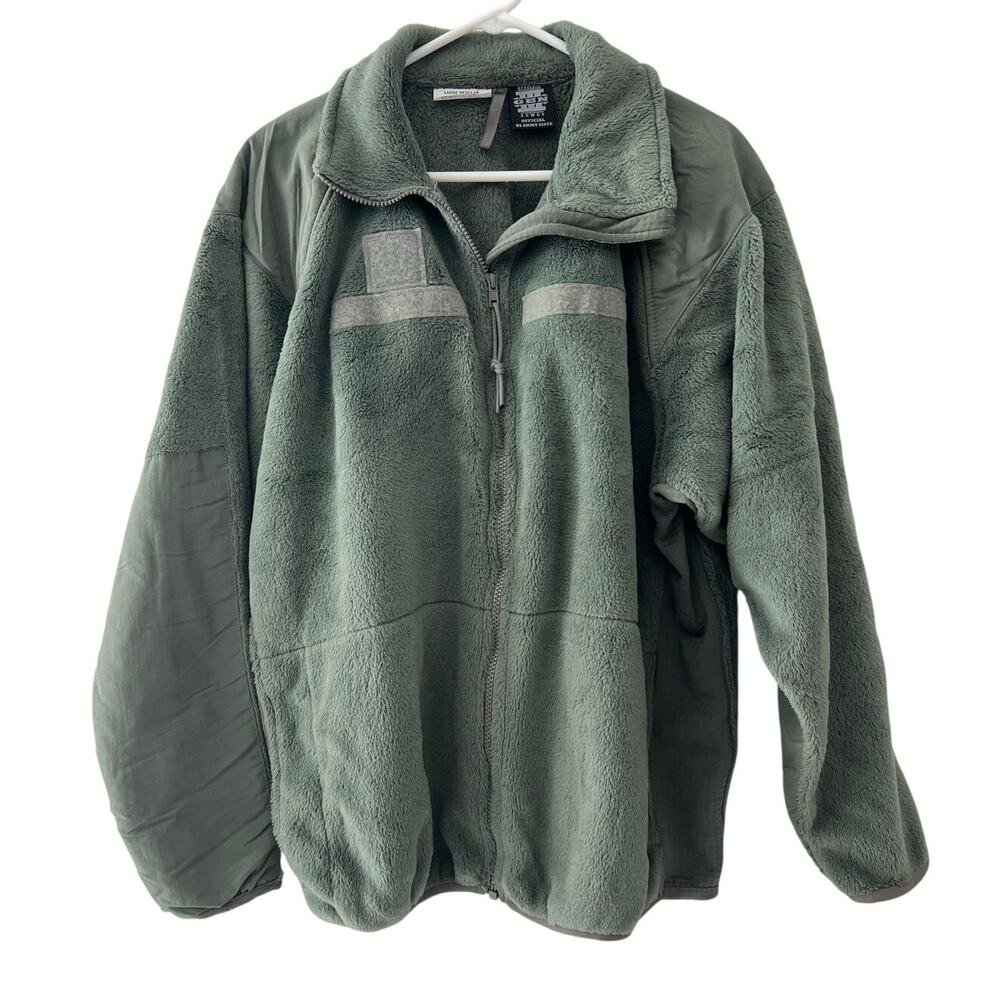 US Army Official ECWCS Gen III Polartec Fleece Jacket Large Regular NWOT